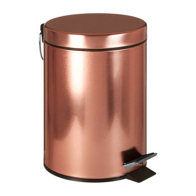 Even the Bin Can Be Beautiful: The Orsina Parker Rose Gold Pedal Bin at £20.95