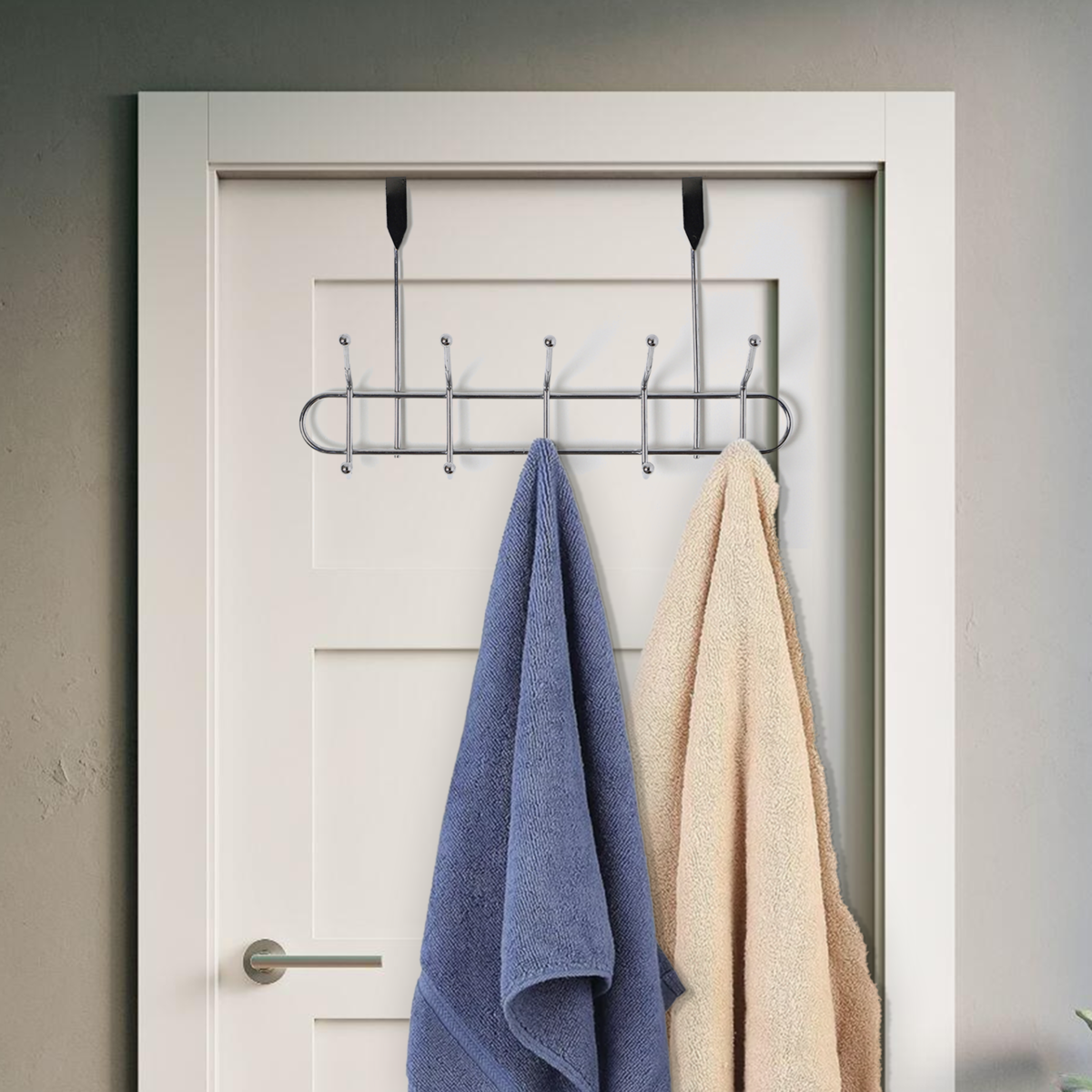 Orsina Chrome 10 Hook Over Door Hanger – The £10.95 Storage Solution That Goes Up in Seconds