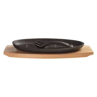Orsina Large Cast Iron Sizzler Dish – Bring the Restaurant Sizzle Home for £17.95
