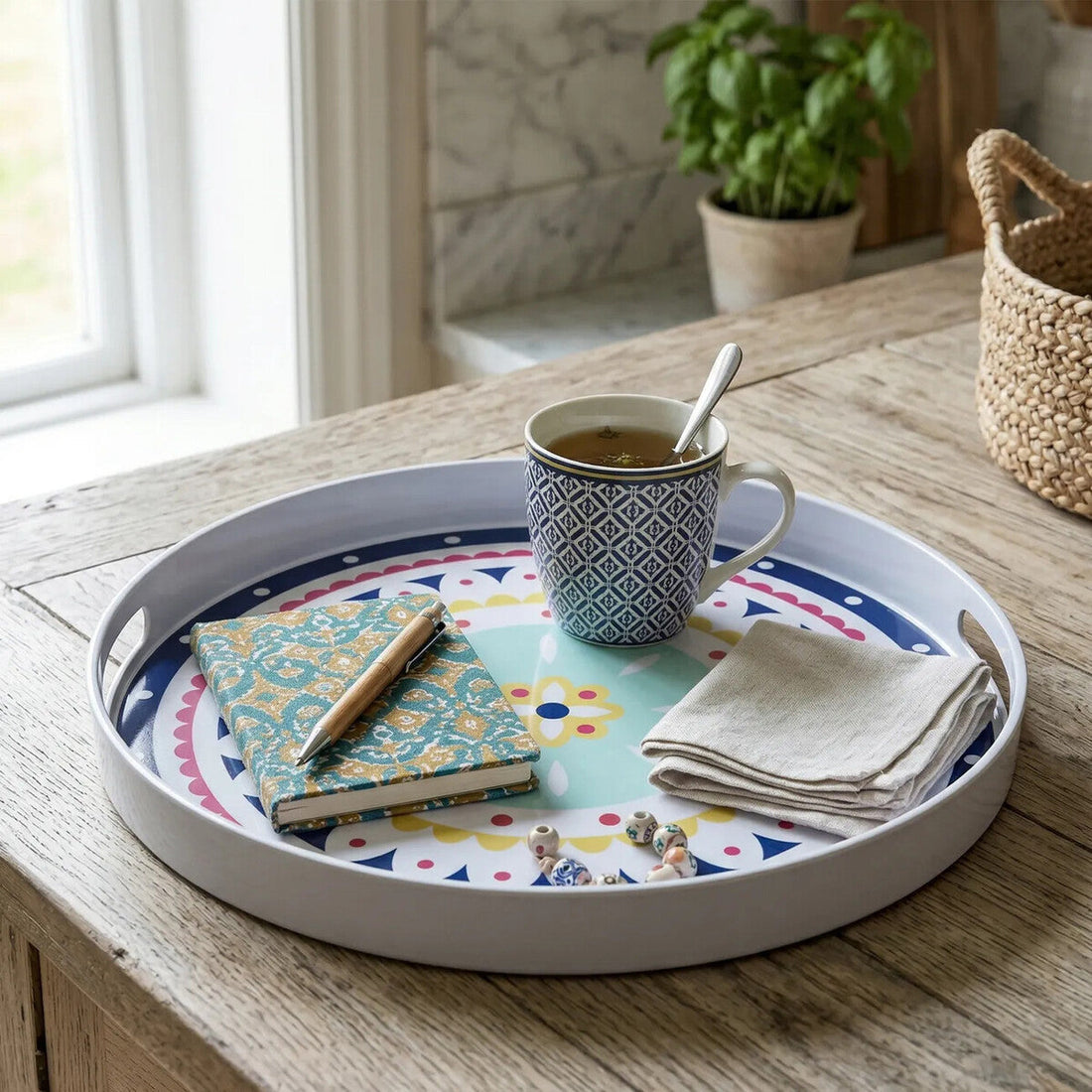 Orsina Mimo Bazaar Floral Serving Tray – The £12.95 Botanical Statement That Makes Every Occasion Feel Hosted