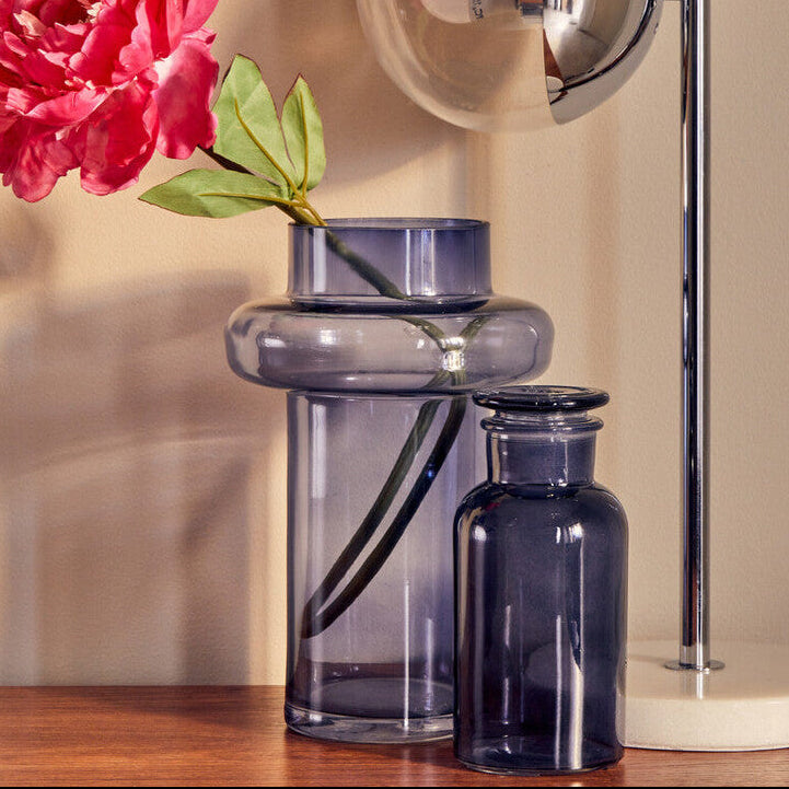 Orsina Cabrina Large Blue Glass Vase – The Bold Colour Statement That Makes Every Room Feel More Alive