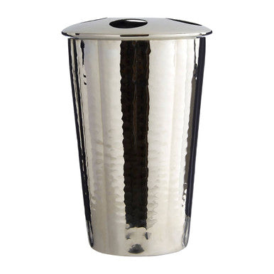 The £14.95 Bathroom Upgrade You Didn't Know You Needed: Orsina Hammered Nickel Toothbrush Holder