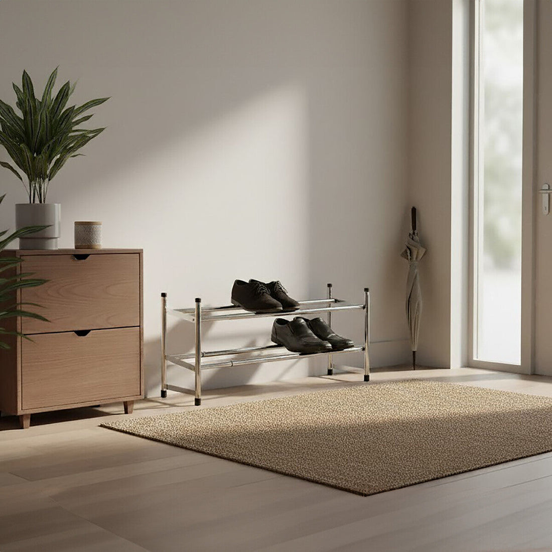 Orsina Tavia 2-Tier Shoe Rack – The £17.95 Hallway Fix That Actually Works