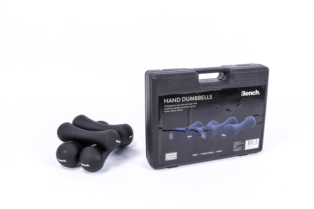 Bench 3kg and 5kg Hand Dumbbell Set — one of four Bench gym accessories compared at ALTOE for strength training