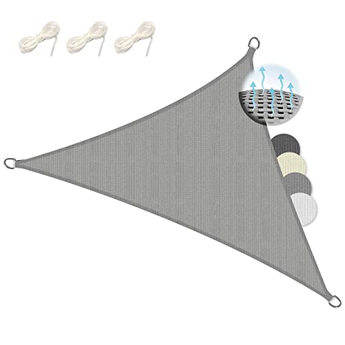 Sol Royal SolVision HS9 Triangle Sun Shade Sail Review – 7x5x5m HDPE UV Protection