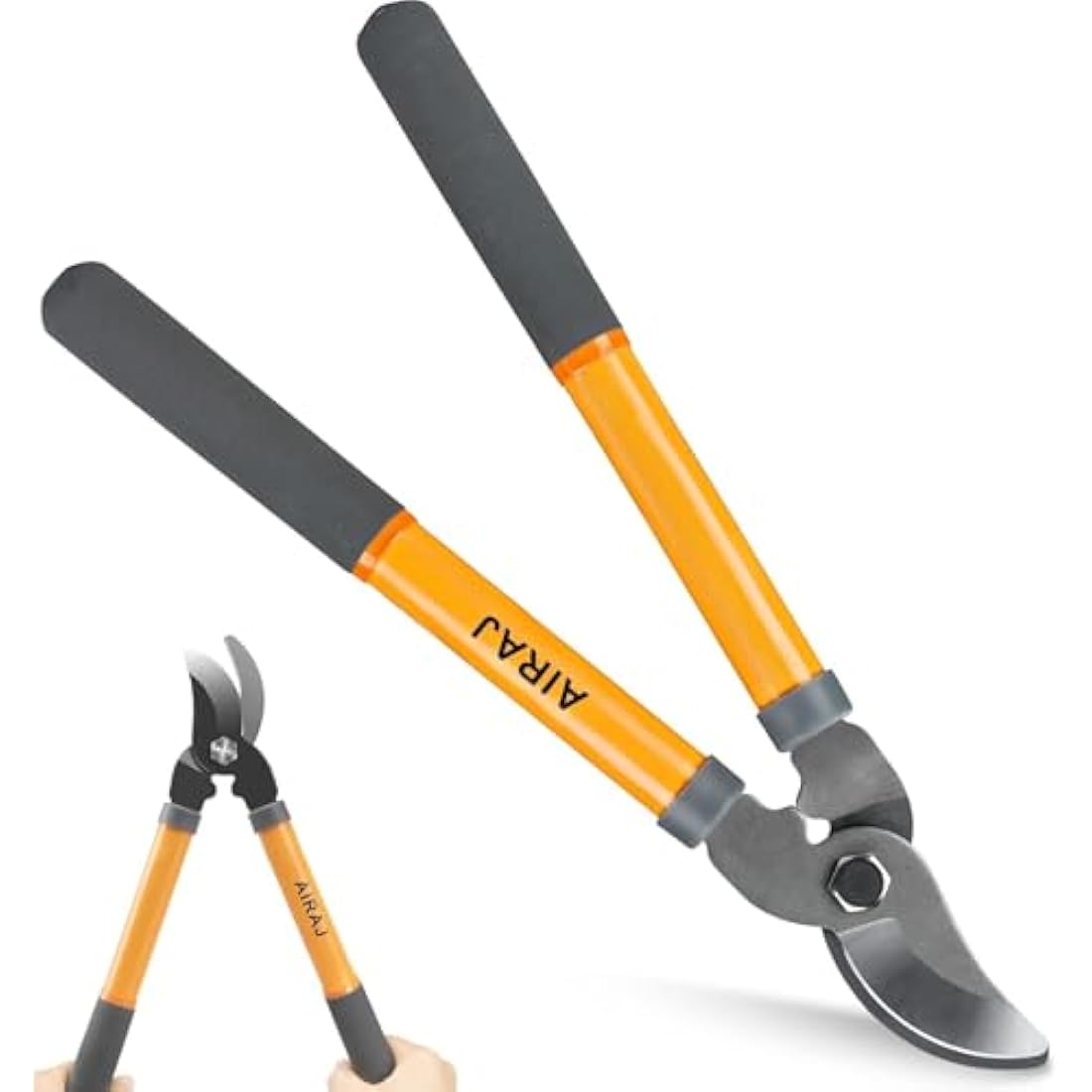 AIRAJ 40cm Bypass Tree Loppers – Clean Cuts, Happy Plants, No Sore Wrists