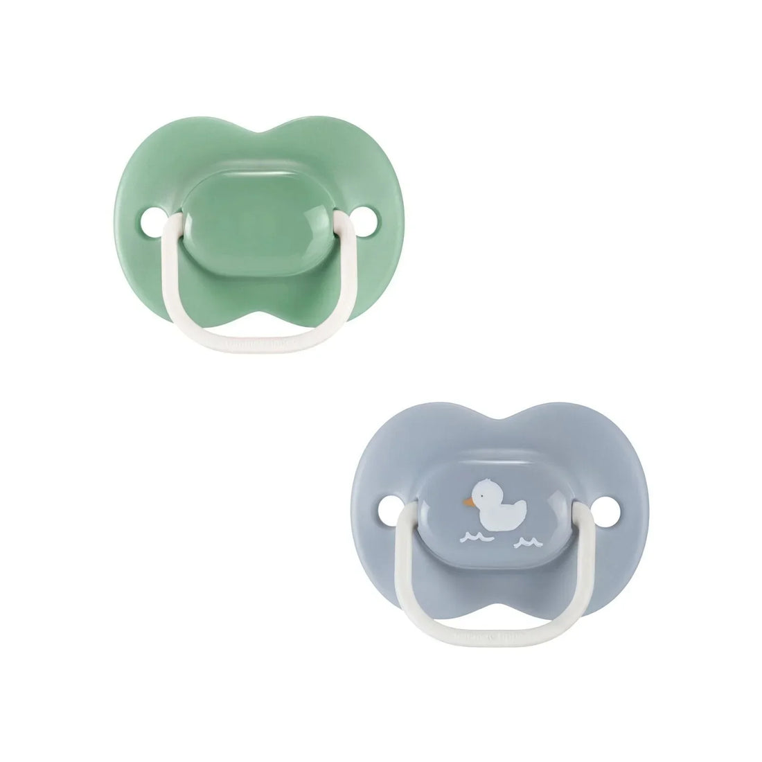 Tommee Tippee Anytime Soother 18-36 months pack of 2 — orthodontic silicone soothers with sterilising case