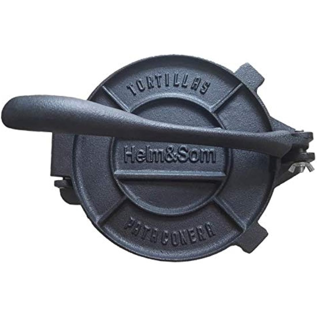 Taco Night, Perfected: Helm & Som 8-Inch Cast Iron Tortilla Press at £49.44