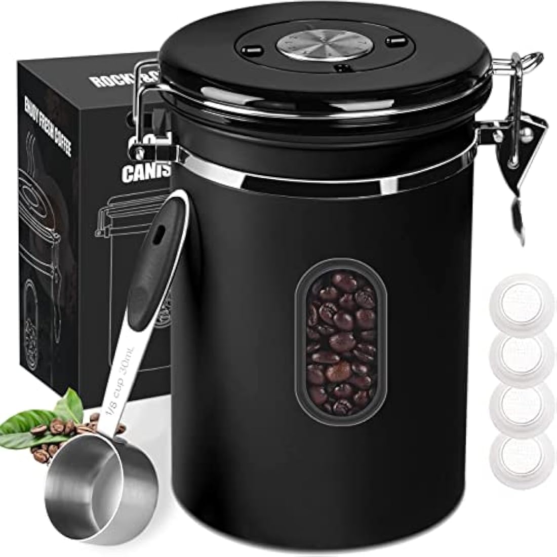 Stop Wasting Good Coffee – ROCKY&CHAO 2800ml Airtight Canister Review