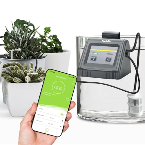 Never Forget to Water Your Plants Again: RAINPOINT WiFi Automatic Watering System at £79.20