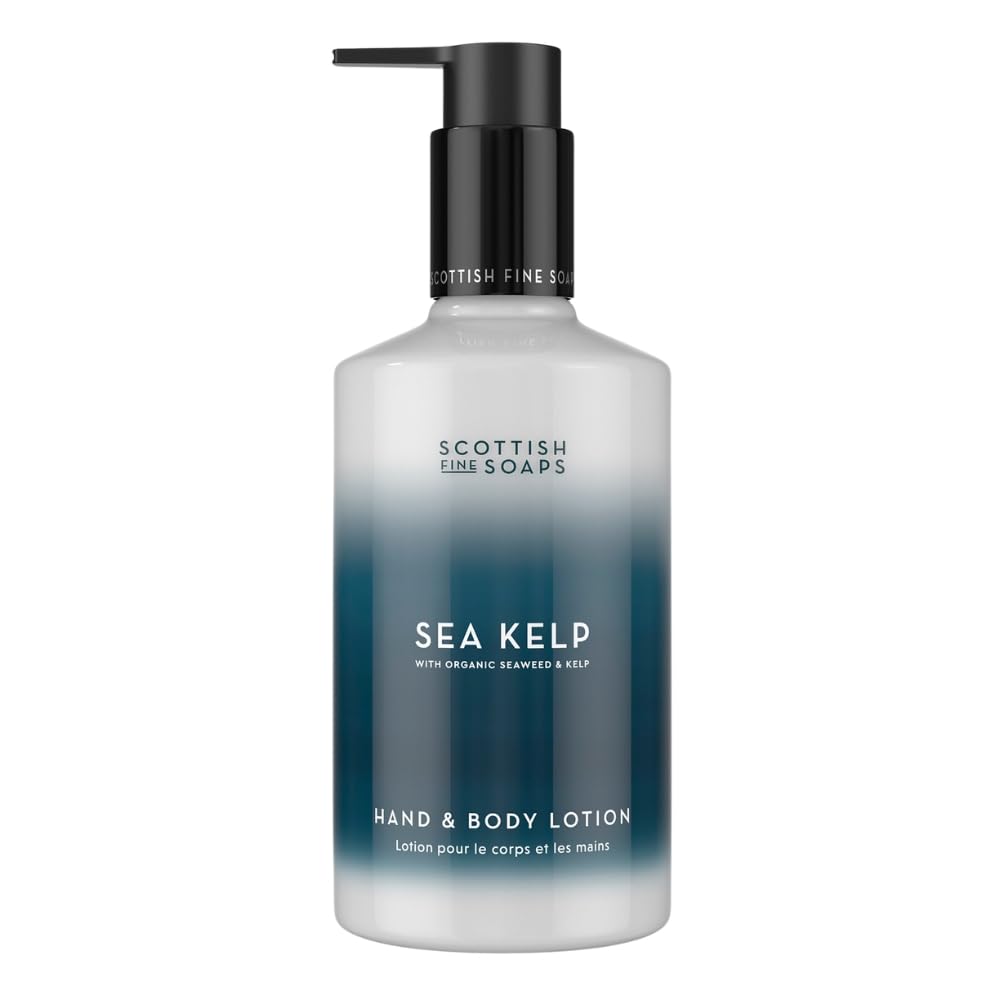Coastal Hydration for Your Hands: Scottish Fine Soaps Sea Kelp Hand & Body Lotion 300ml at £22.87