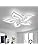 YUNLONG smart ceiling fan with light white reversible DC motor Alexa Google compatible 6-speed dimmable LED memory function