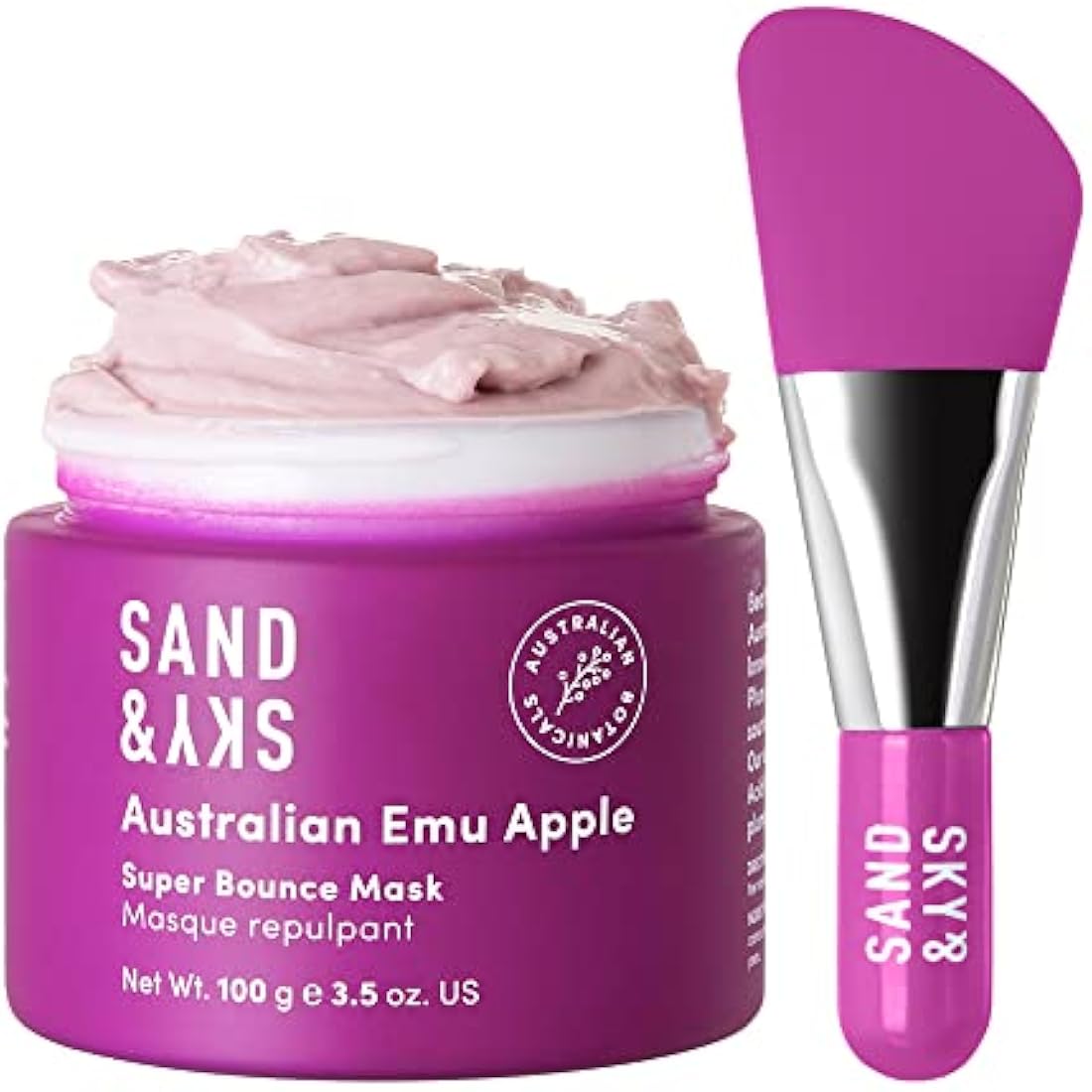 Sand & Sky Australian Glow Berries Super Bounce Mask with Vitamin C and Hyaluronic Acid – brightening face mask