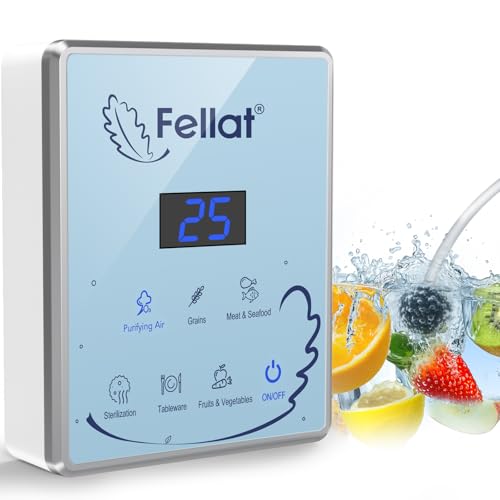 FELLAT Ozone Generator Review – 600mg/h Multipurpose Water & Air Purifier with Timer