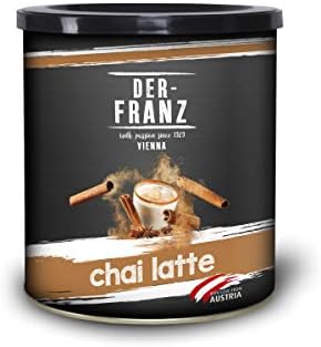 Der-Franz Chai Latte 500g instant Indian spiced black tea powder ginger cardamom cinnamon cloves fennel anise