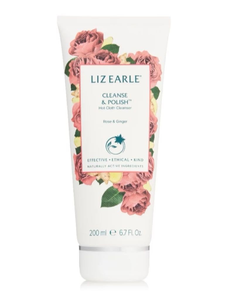 Liz Earle Cleanse and Polish Hot Cloth Cleanser Rose and Ginger 200ml — one of four facial cleansers compared at ALTOE for every skin type
