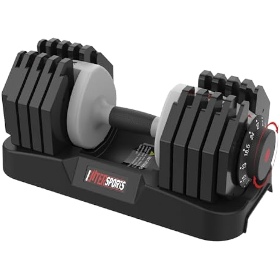 EnterSports Adjustable Dumbbell Review – One Set That Replaces Your Entire Rack