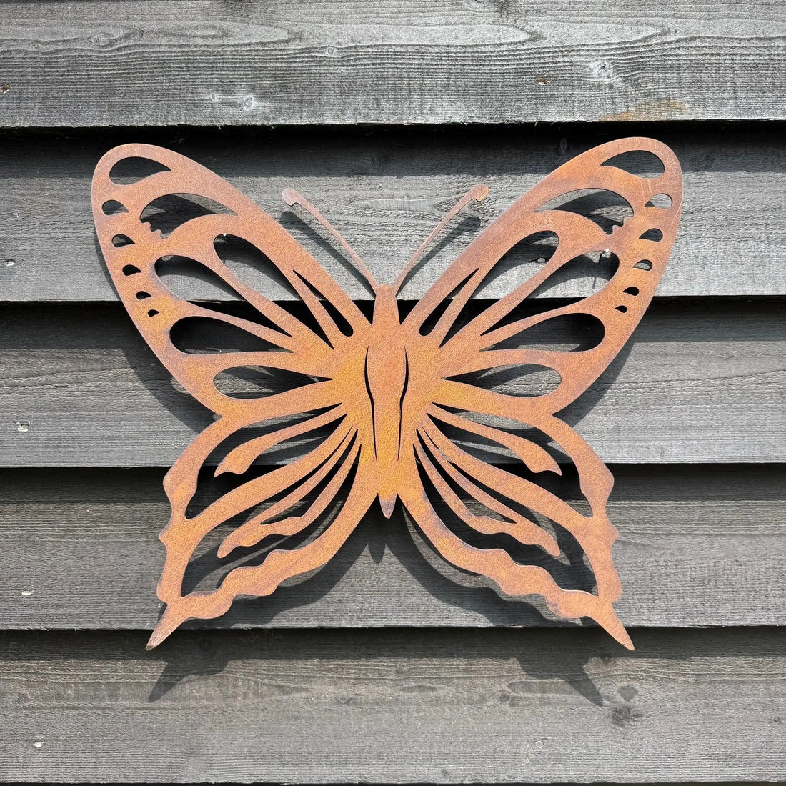 Large Rusty Metal Butterfly Wall Art – Stunning Rustic Steel Garden Decor at an Unbeatable Price