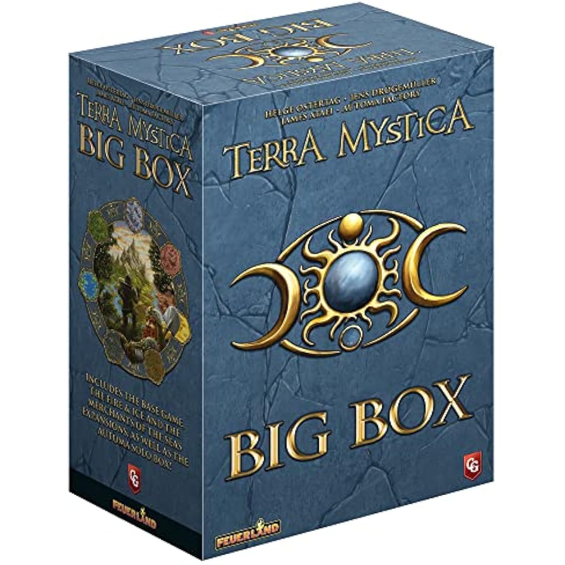 Capstone Games Terra Mystica Big Box edition — complete strategy board game set including base game and two expansions