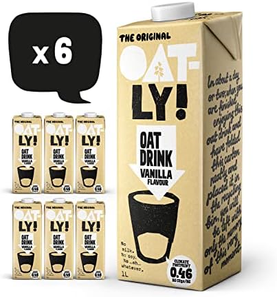 The Vanilla Upgrade: Oatly Vanilla Oat Drink — 6 x 1L at £21.69