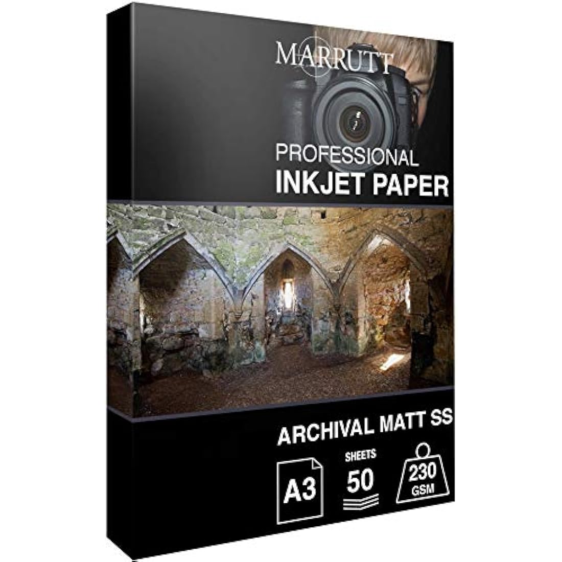 Gallery-Quality Prints from Your Inkjet: Marrutt 230gsm Archival Matt Photo Paper A3 50 Sheets at £67.24