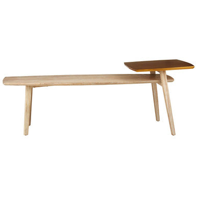 The Living Room Centrepiece You've Been Looking For: Orsina Kyra Two-Tier Elm Wood Coffee Table at £449.95