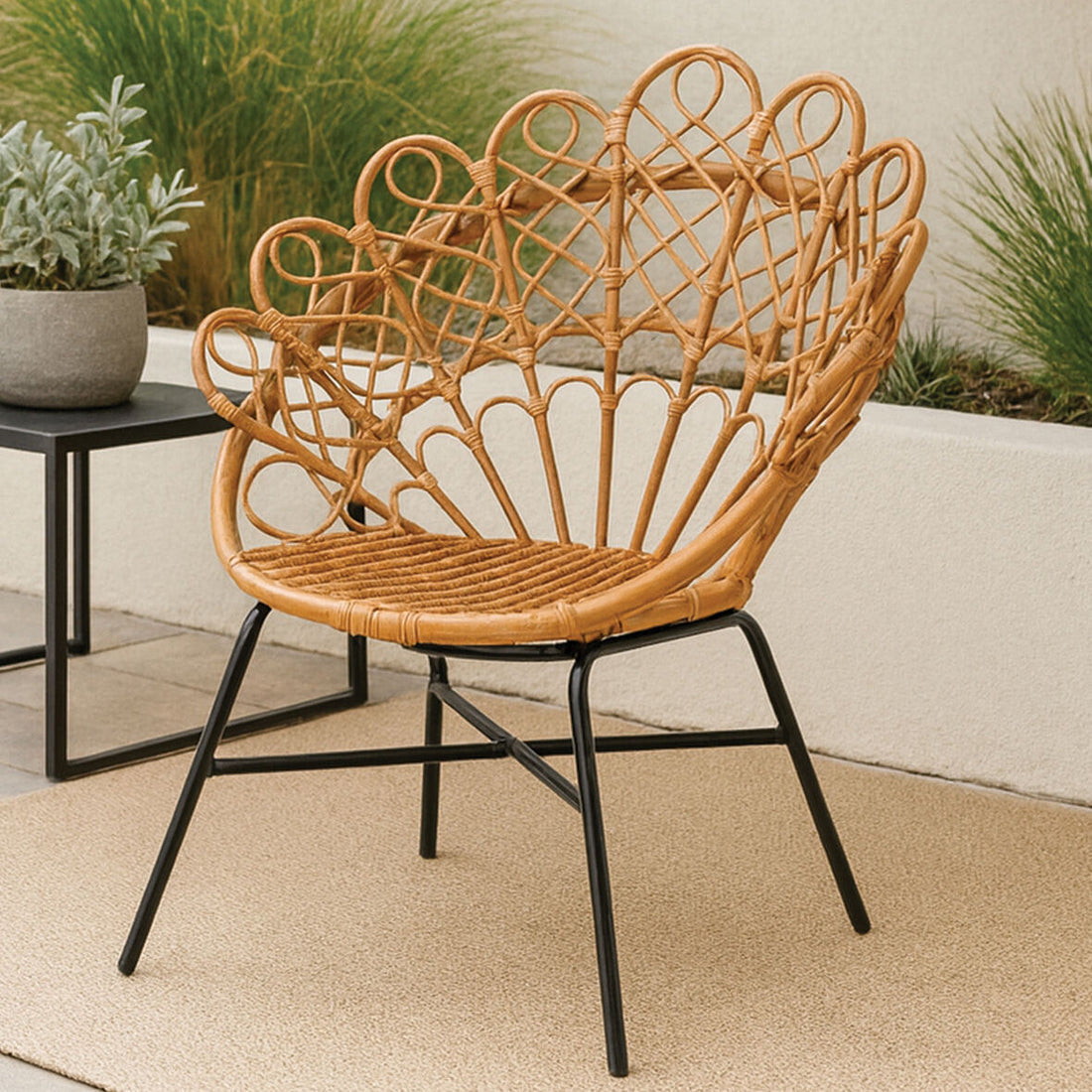The Original Icon – Orsina Java Natural Rattan Peacock Chair for £127.95