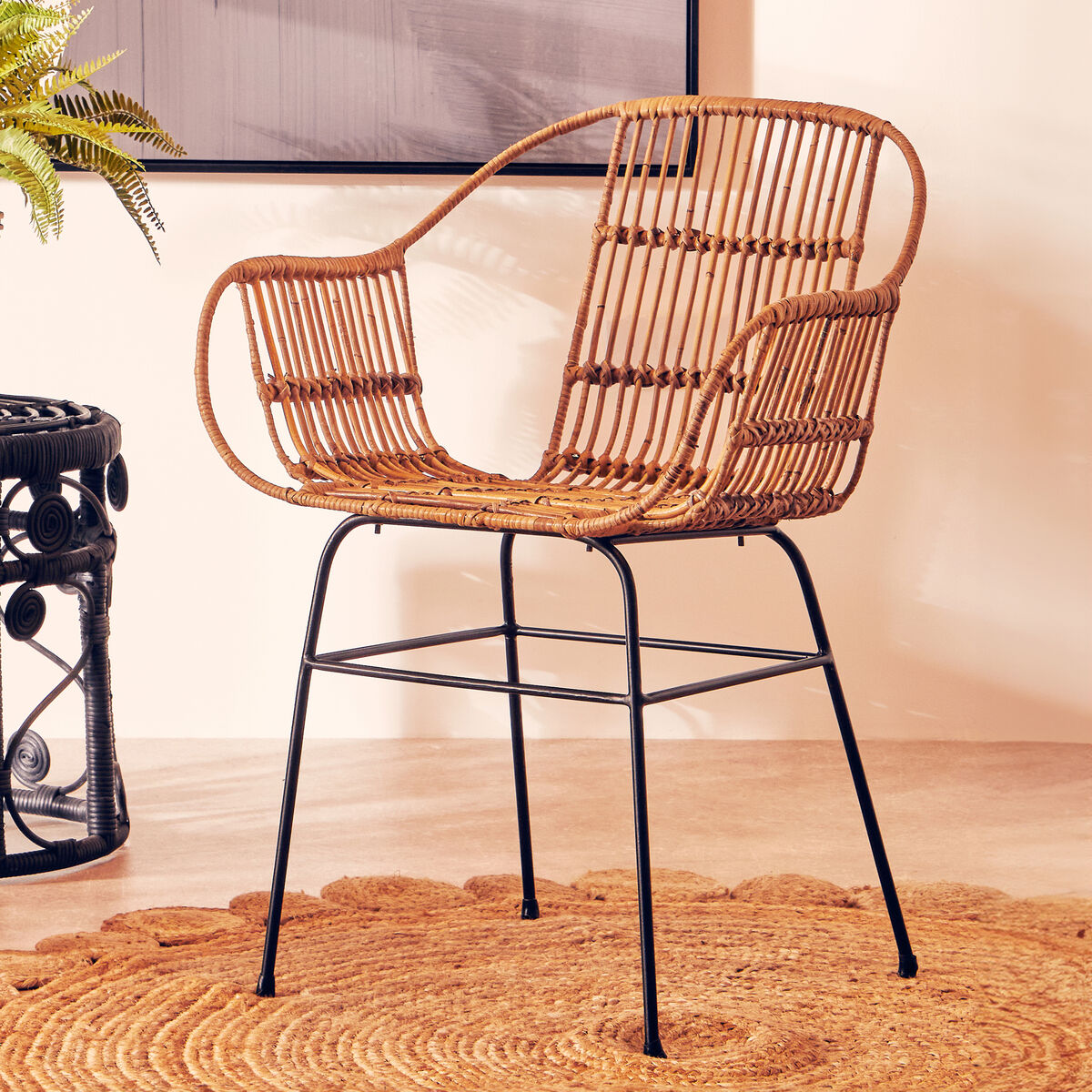 The Armchair That Fits Anywhere – Orsina Java Natural Rattan Armchair for £94.95
