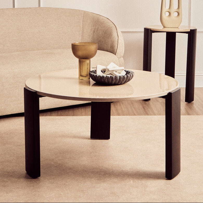 Orsina Palermo Cream Marble Coffee Table – The £299.95 Round Marble Centrepiece With Only 6 Left