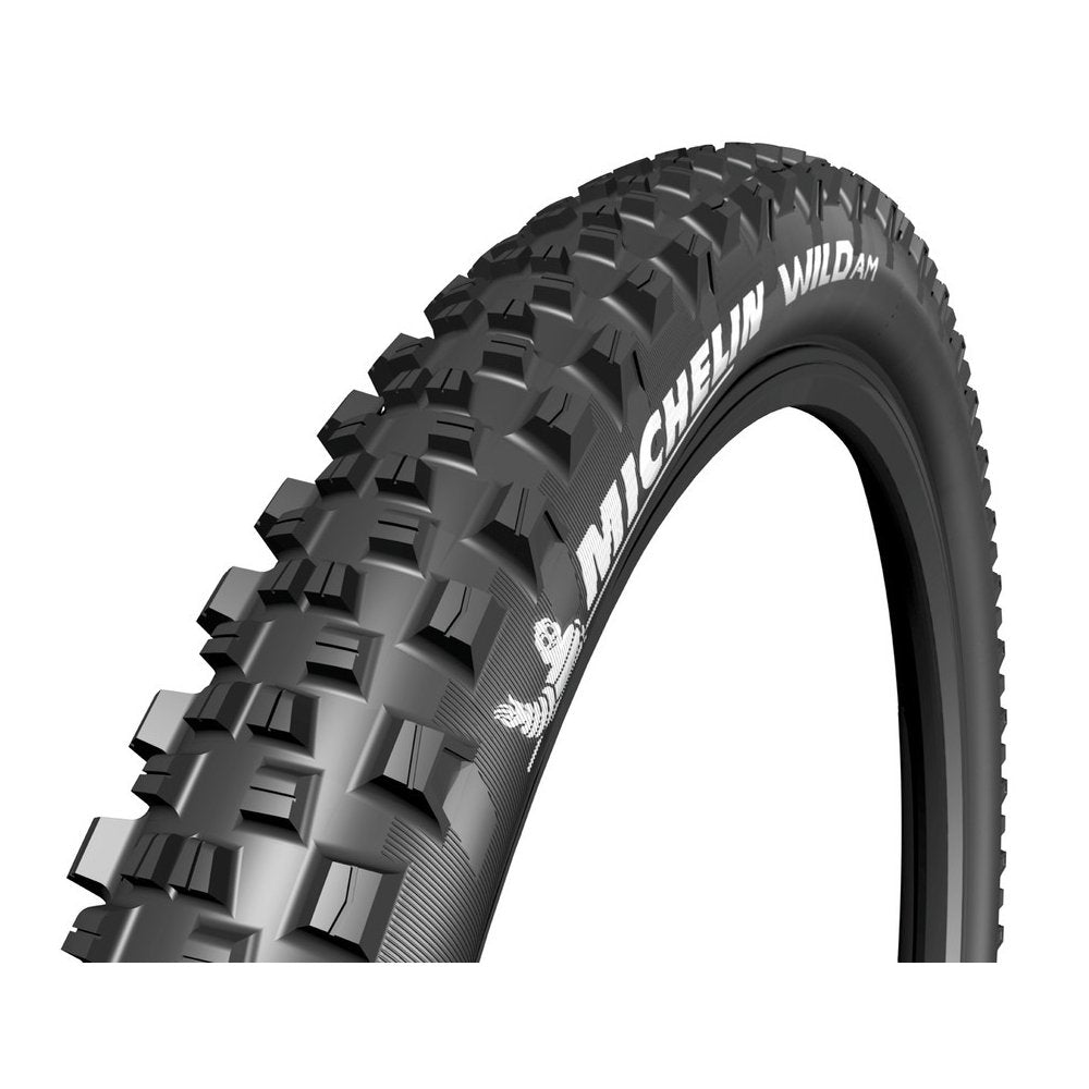 Michelin Wild AM Performance MTB Tyre 27.5x2.80 Tubeless Ready – all-mountain mountain bike tyre in black