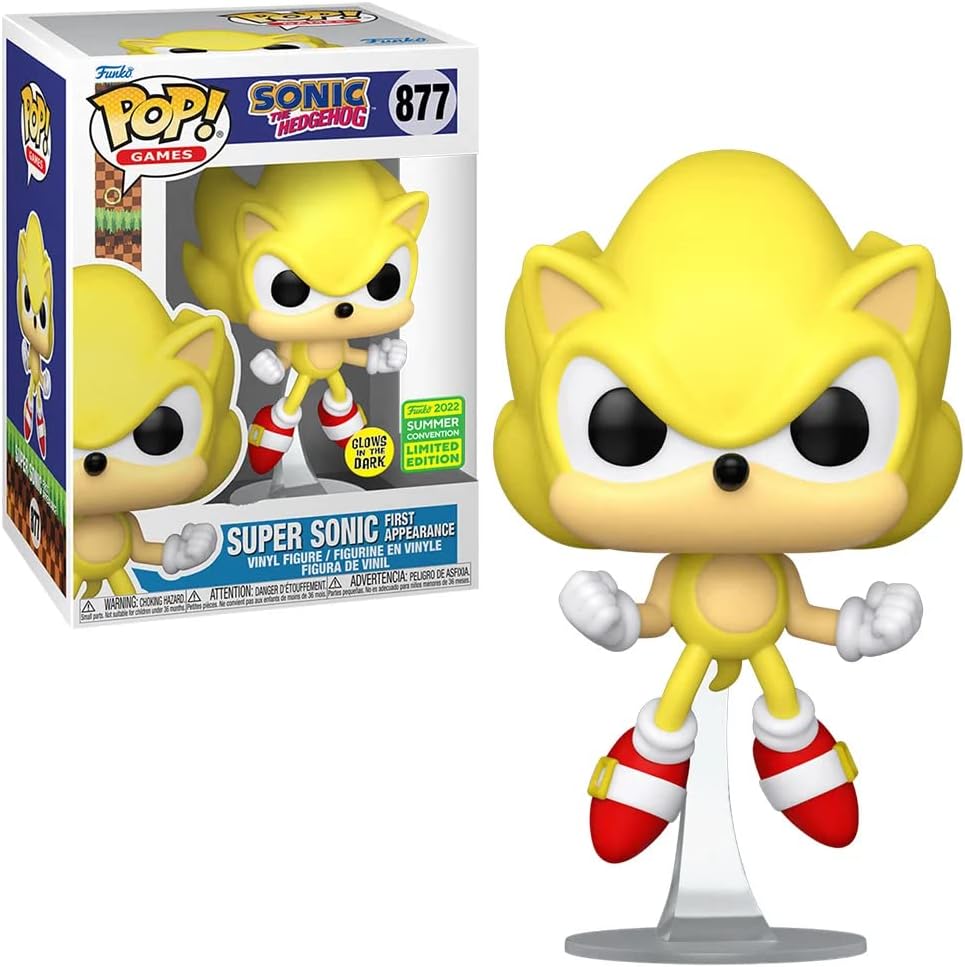 Going Super – Funko Pop! Sonic the Hedgehog Super Sonic Glow in the Dark Review