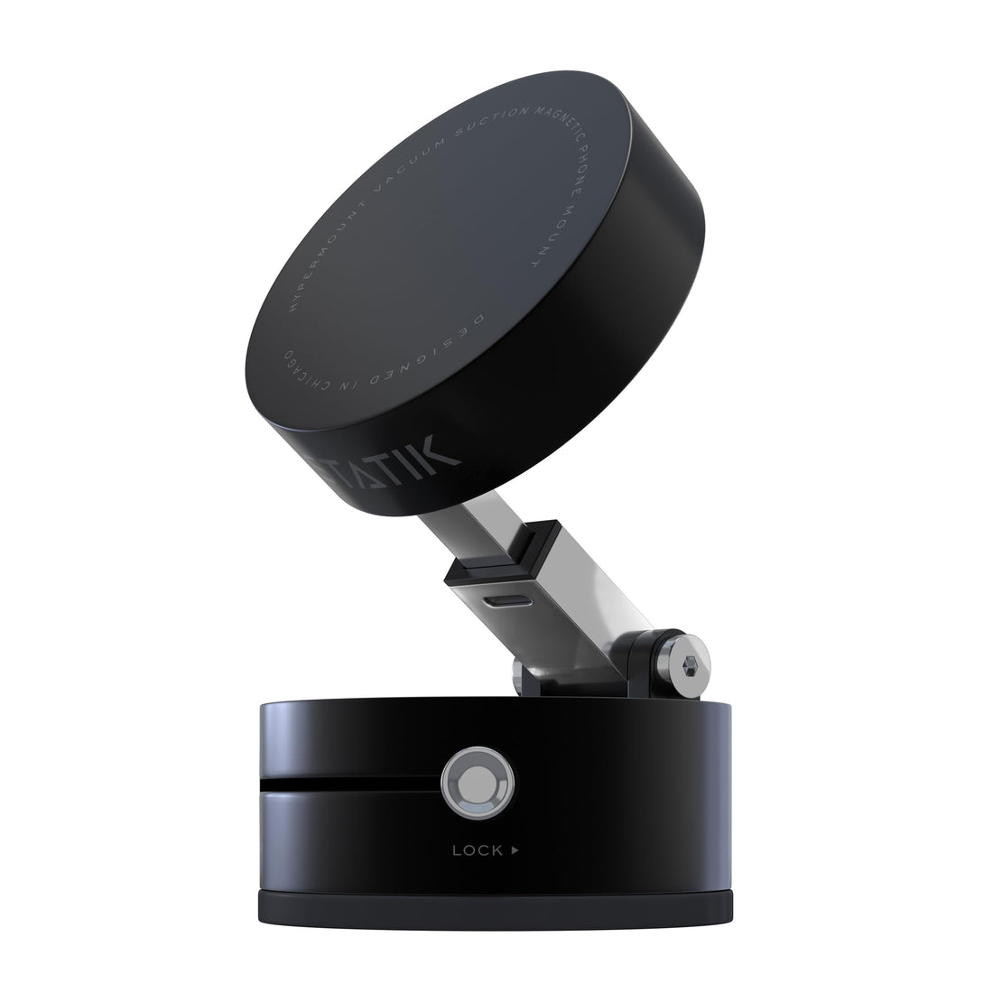 Statik HyperMount Gen 2 vacuum magnetic phone mount MagSafe compatible for car and any surface nano-suction