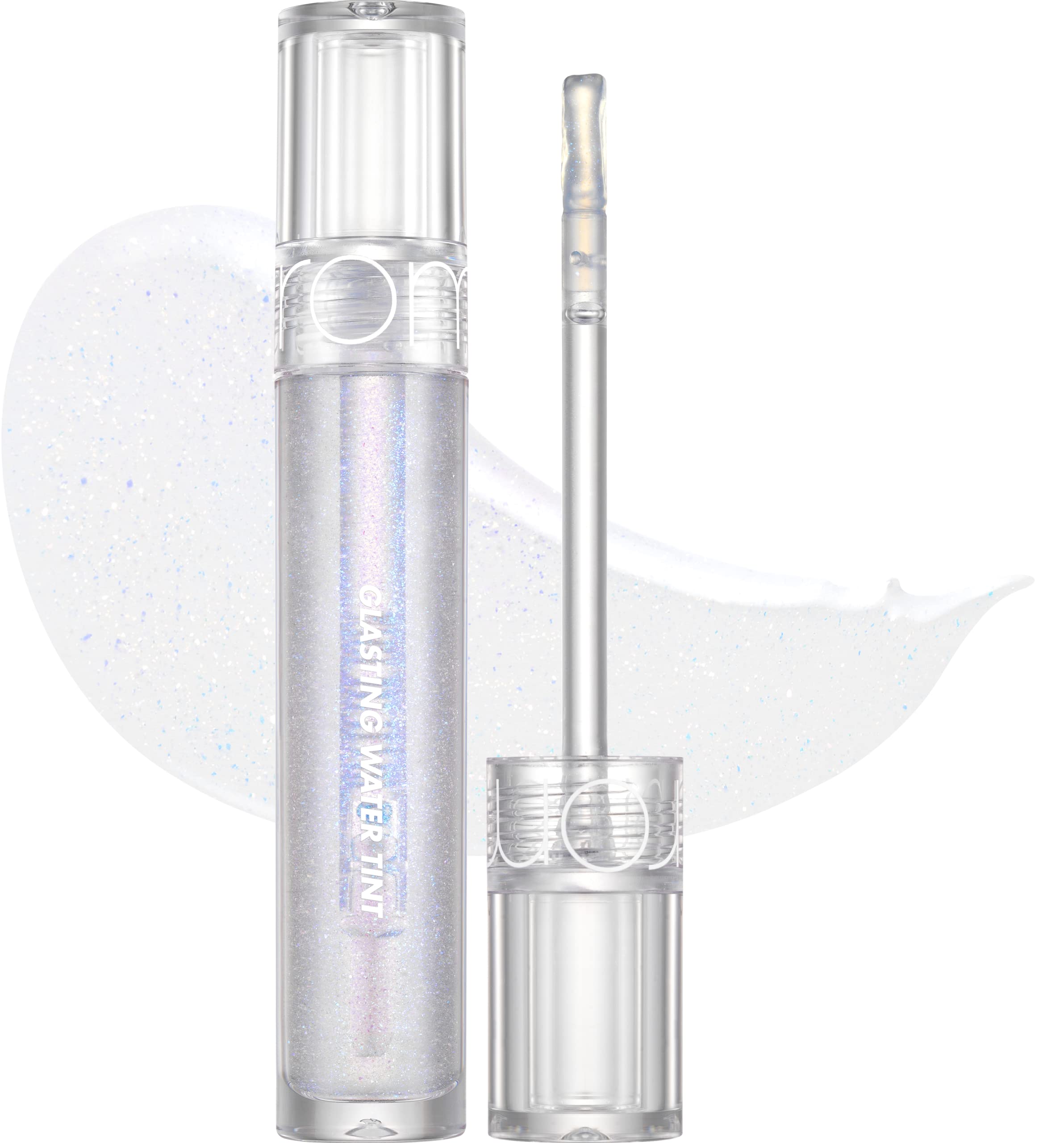 rom&nd Glasting Water Gloss – Hydrating K-Beauty Lip Gloss (00 Meteor Track)