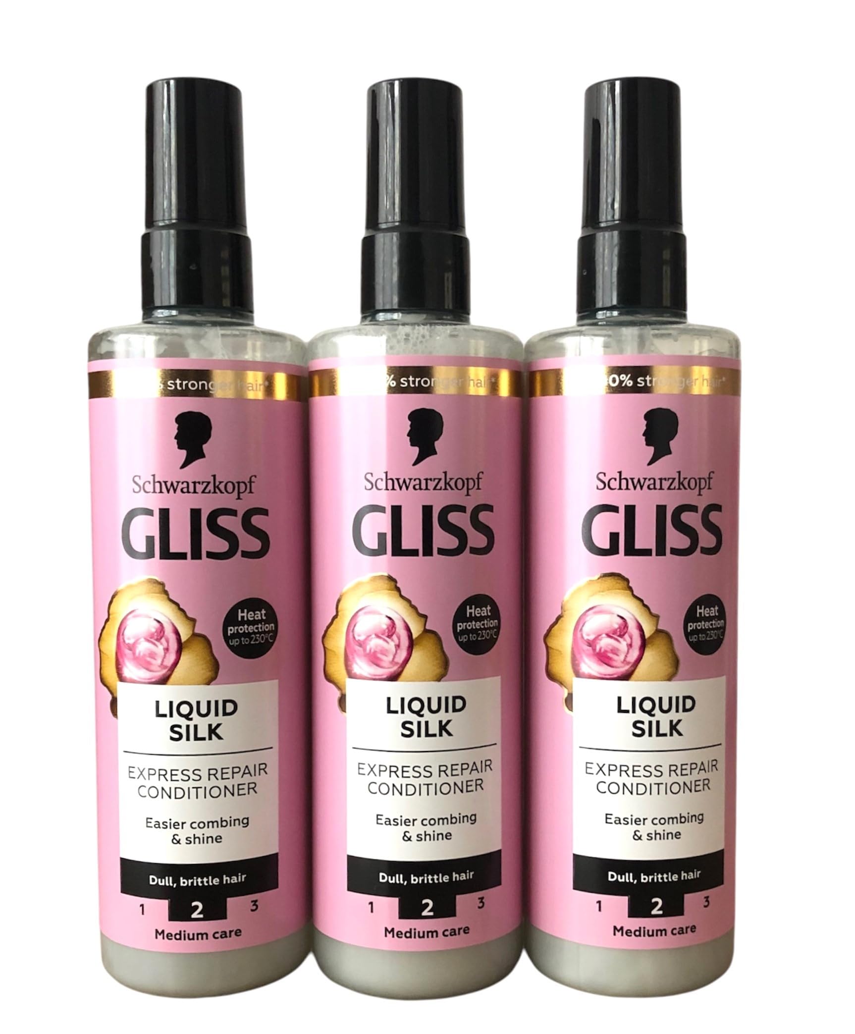 Schwarzkopf Gliss Liquid Silk Conditioner Review – 3-Pack 200ml Express Repair for Silky Hair