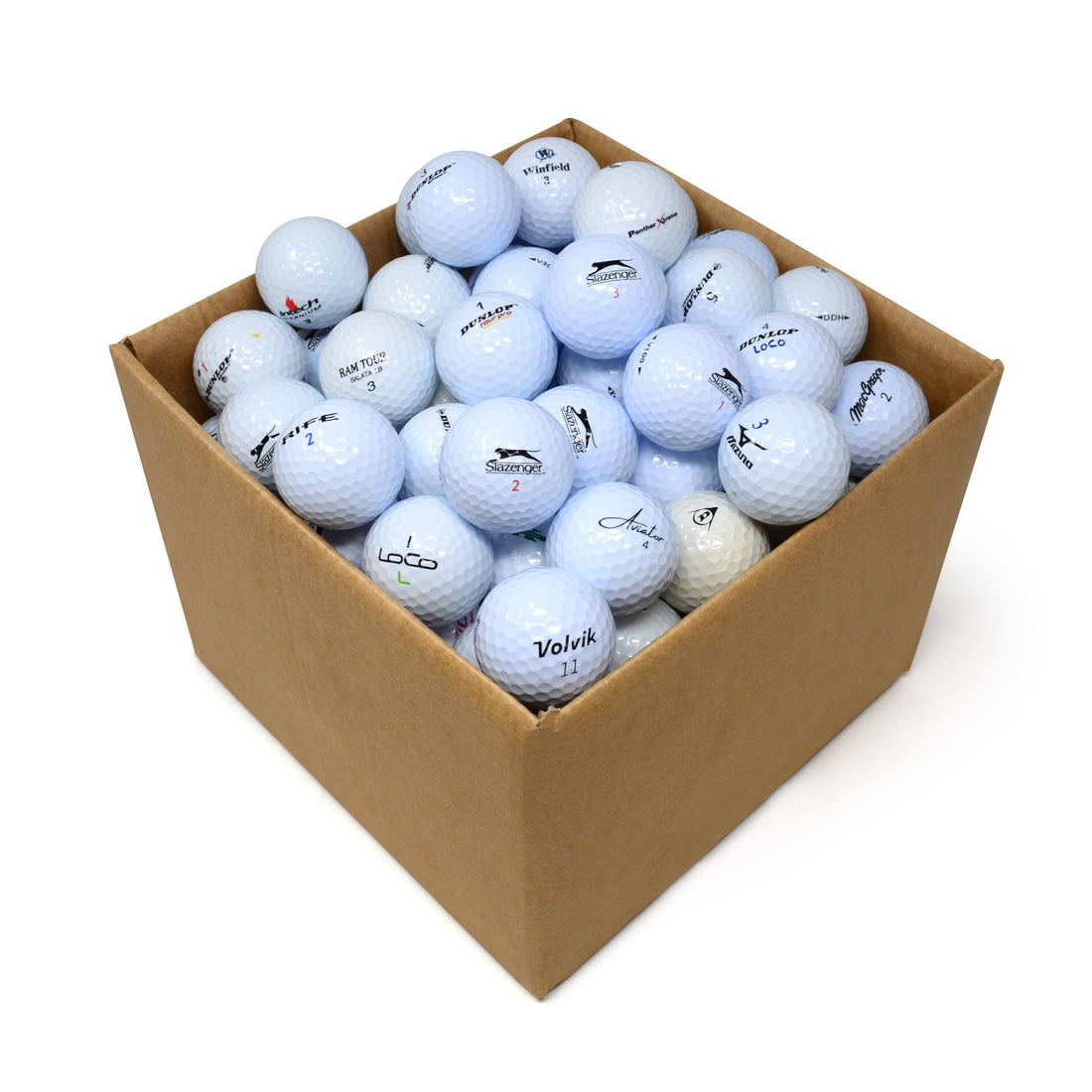 100 Grade A Golf Balls for the Price of a Dozen New Ones: Second Chance Recycled Lake Balls at £93.16