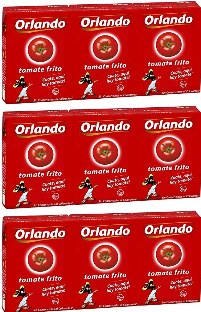 Orlando Tomato Frito Sauce – Spanish Cooking Base 210g Pack of 9, the authentic sofrito sauce that transformed Marco's weeknight cooking