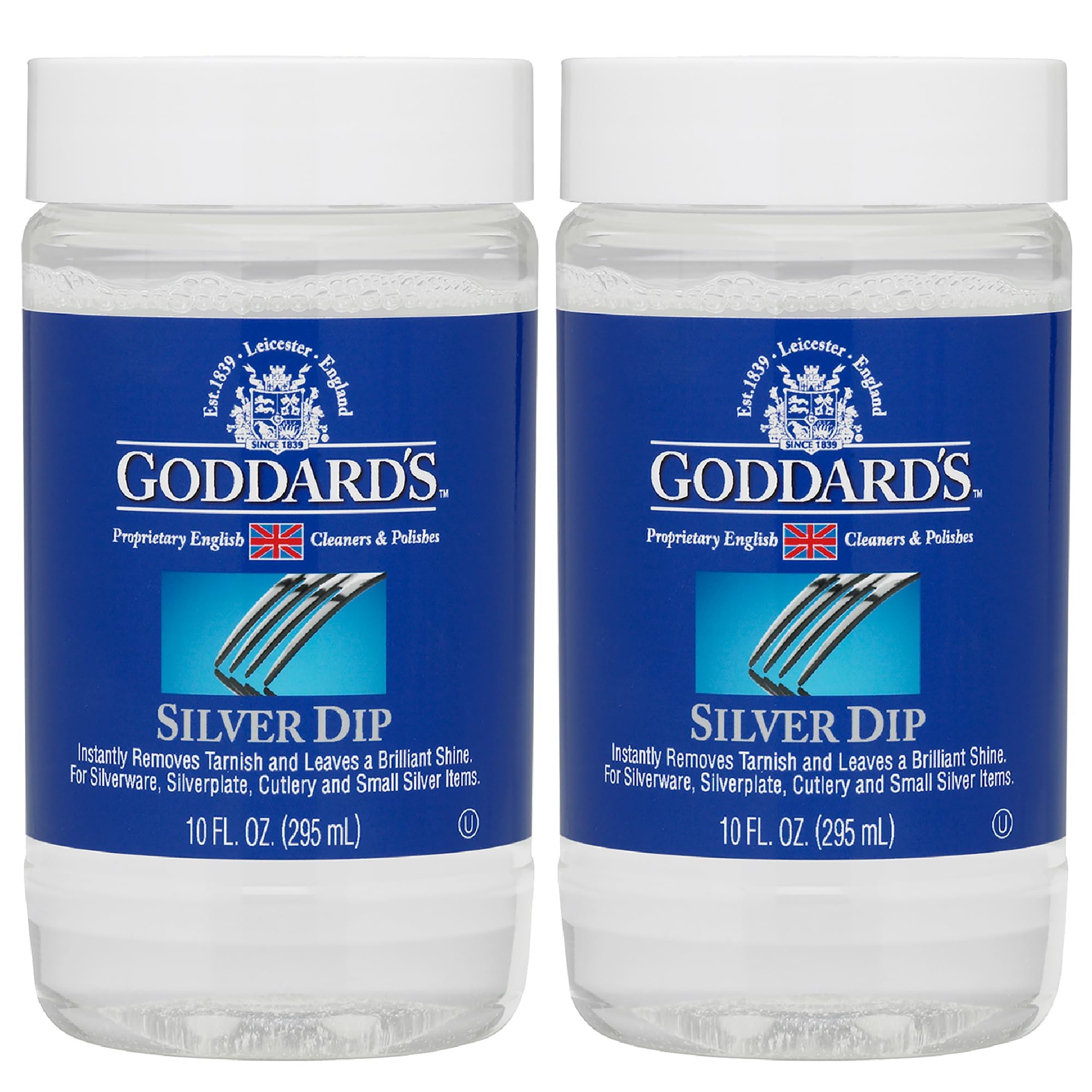 Goddessard's Silver Dip Tarnish Remover 2 Pack 295ml — one of three jewellery cleaning solutions compared in this guide from ALTOE
