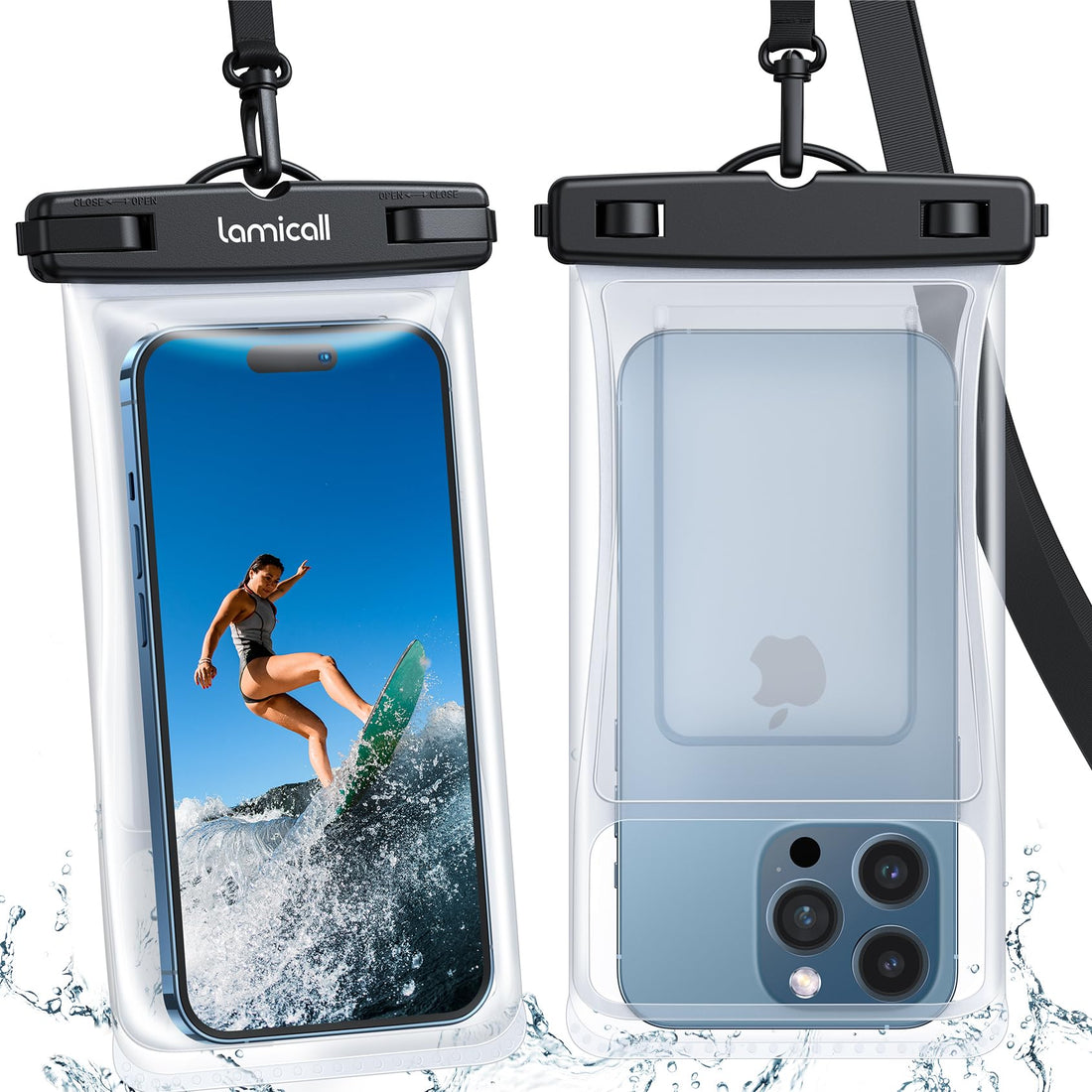 Never Lose Your Phone to Water Again – Lamicall IPX8 Floating Phone Pouch 2-Pack Review