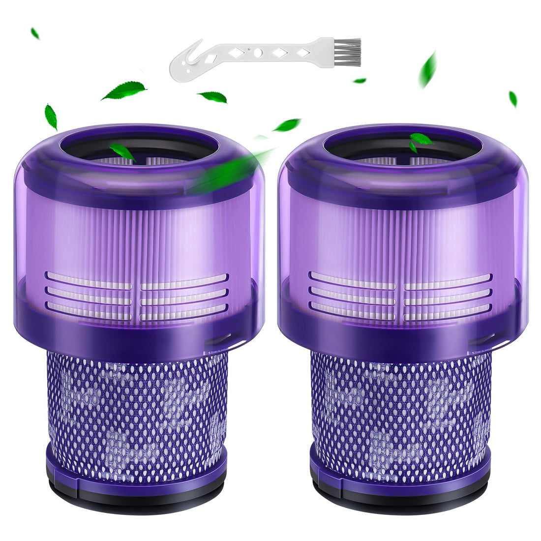 JORAIR V11 Replacement Filter for Dyson V15 Detect and SV14 Vacuums – high-efficiency HEPA filter replacement compatible with Dyson V11 Animal, Absolute, Torque Drive, Fluffy and Complete Pro cordless vacuum models