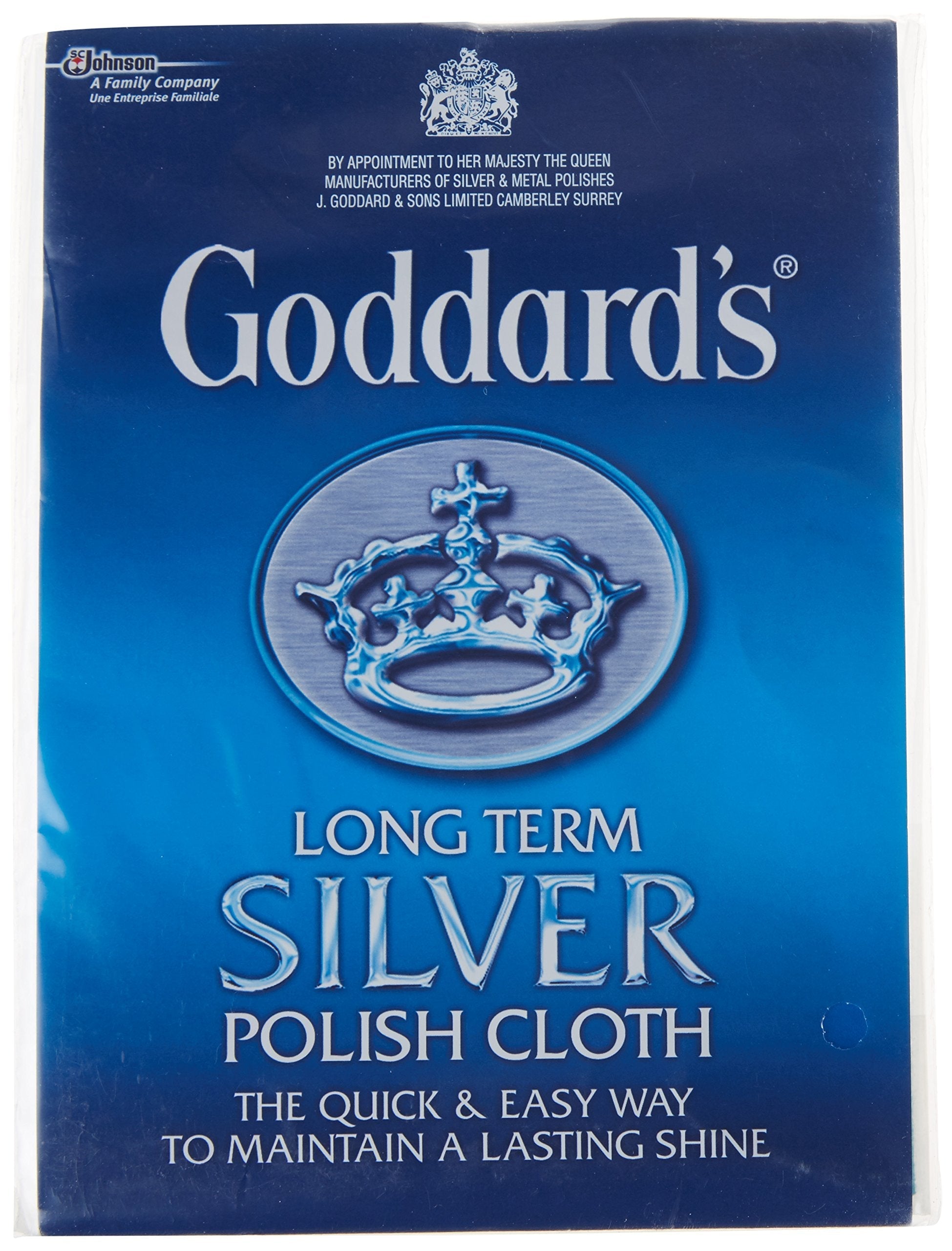 Goddard's Long Term Silver Polishing Cloth Tarnish Remover 6 Pack — one of three jewellery care tools compared in this milestone guide from ALTOE