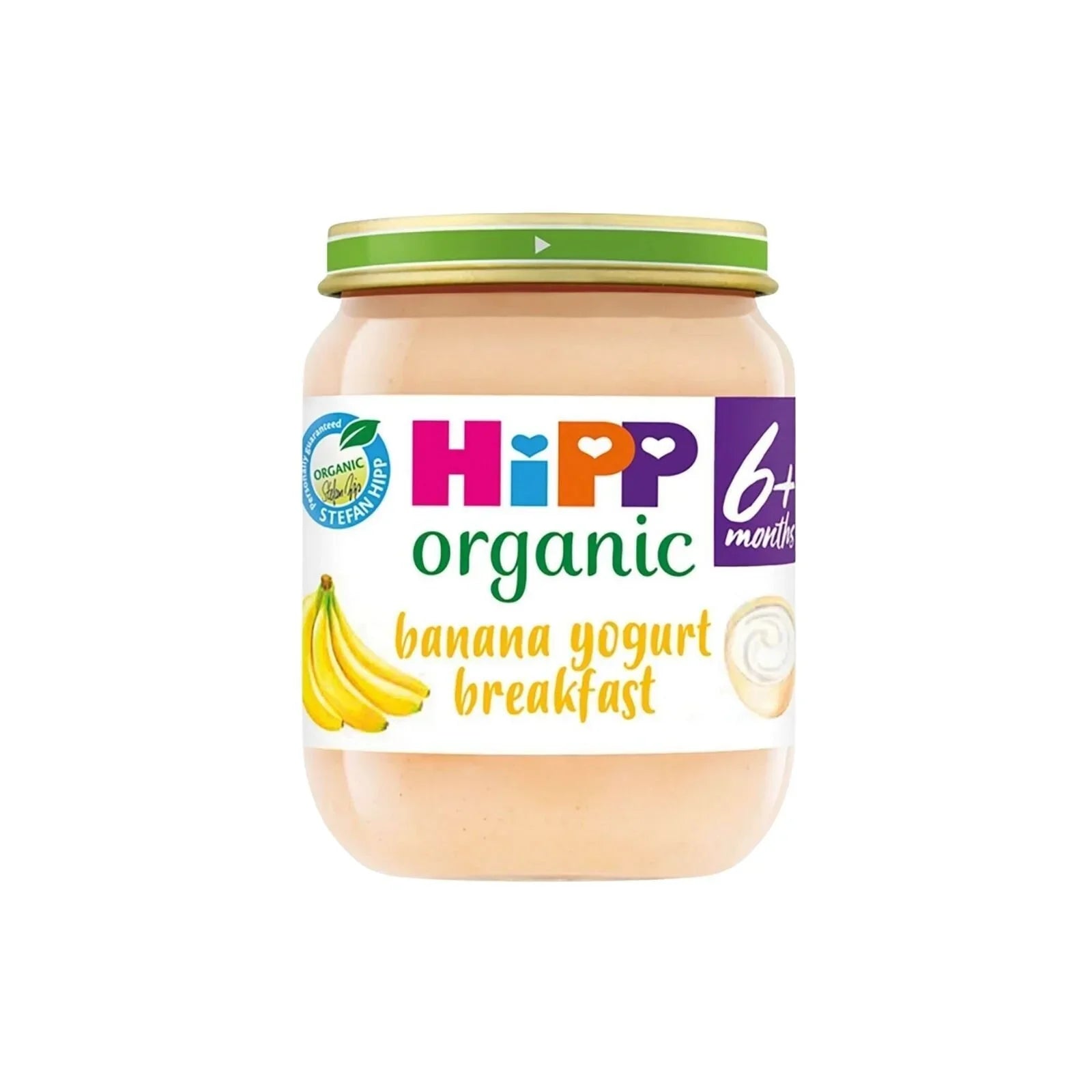 HiPP Organic Banana Yogurt Breakfast Jar 6+ months 125g — the organic weaning food that turned breakfast into the highlight of Aoife Gallagher's daughter Niamh's day