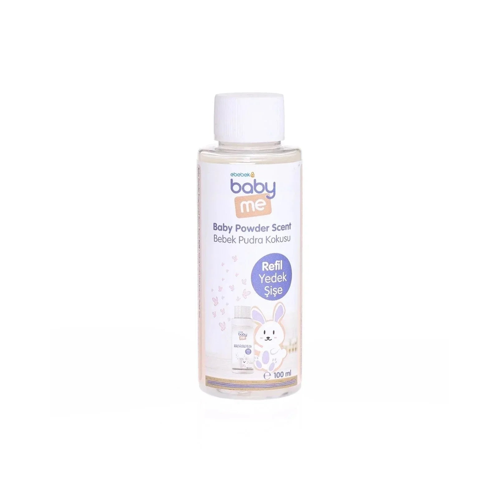 baby me Baby Powder Room Scent Refill 100ml – gentle comforting baby powder room fragrance refill from the baby me brand, designed to fill any home or office space with the soothing scent of babies as fragrance therapy