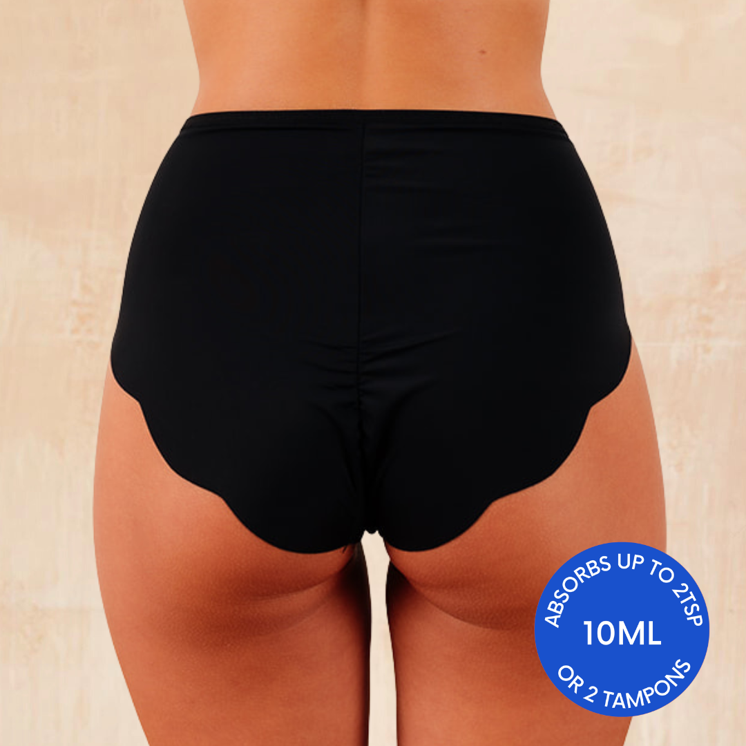 NIXI Body The Coni Black Leakproof Knicker – The Period & Bladder Leak Underwear That Changes Everything for £22