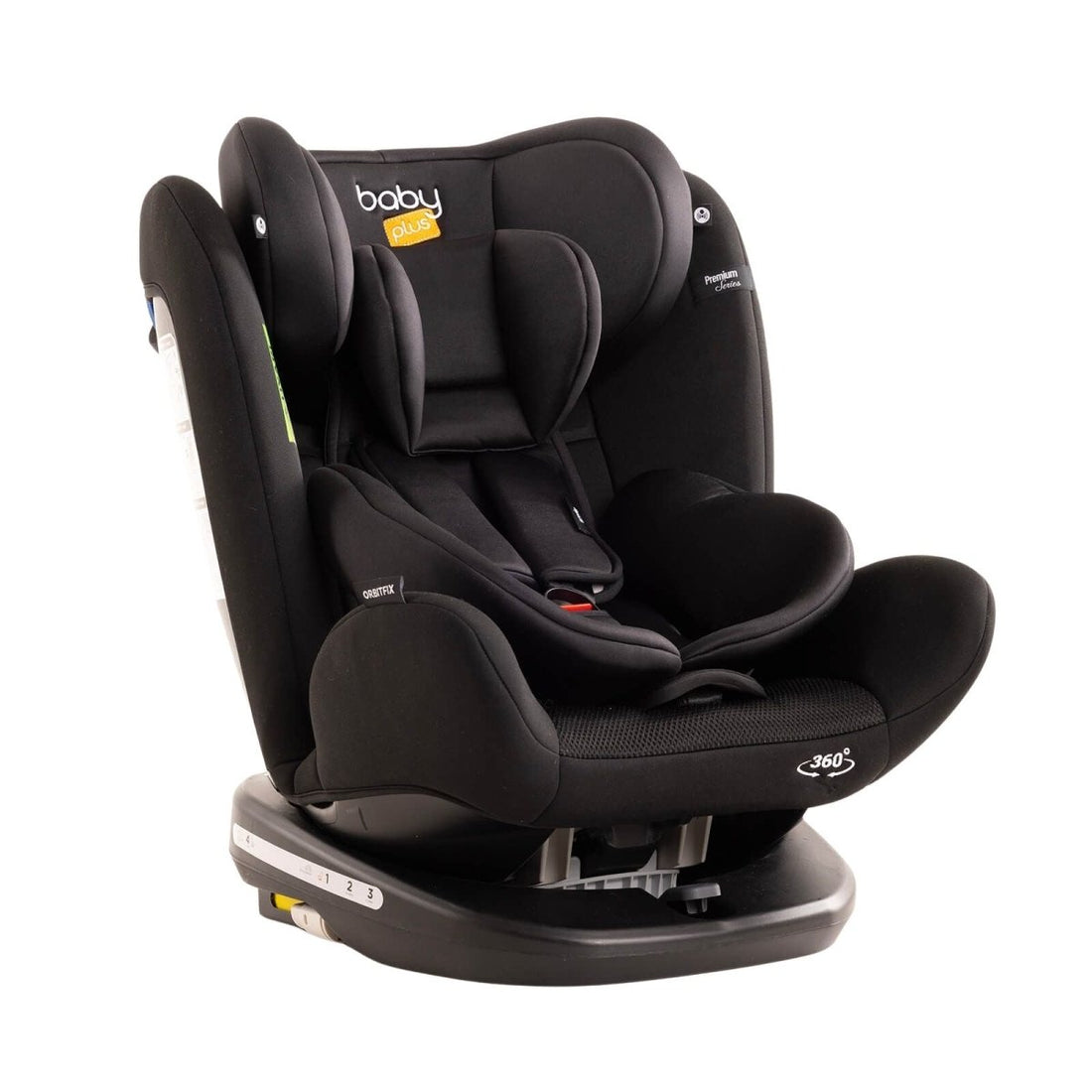 baby plus Orbitfix 360° Car Seat – Birth to 12 Years in One Seat for Just £69.99