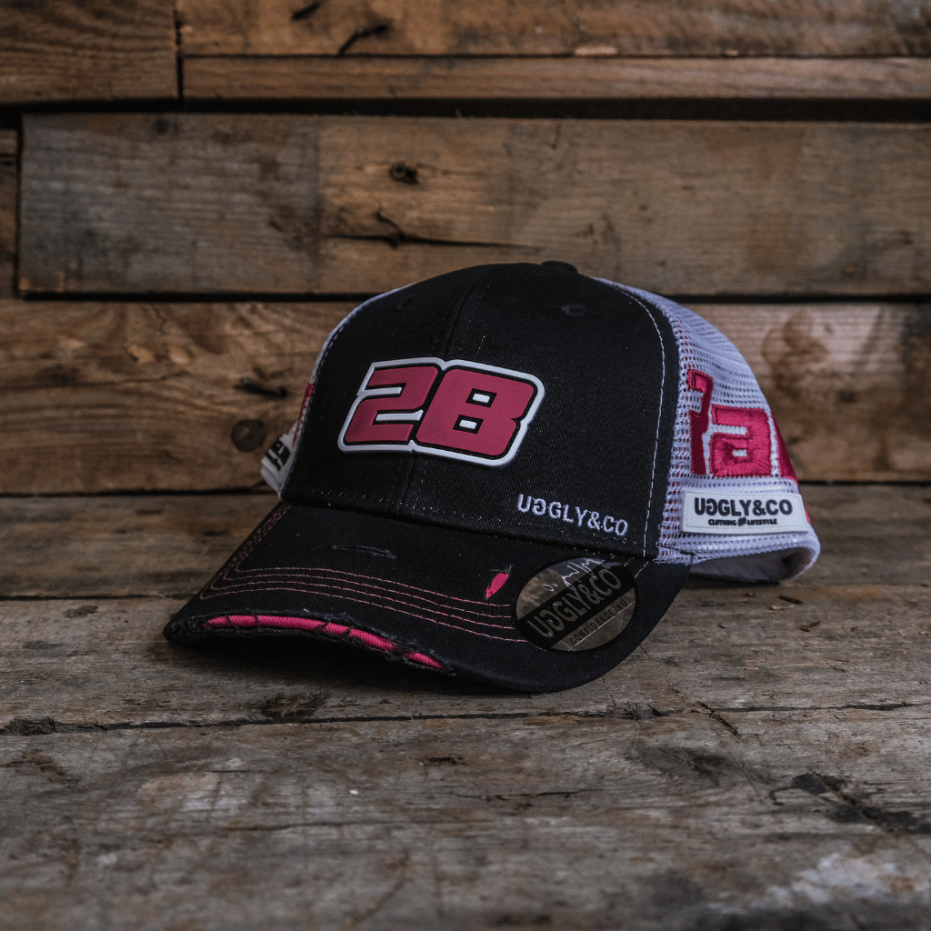 Uggly & Co Bradley Ray #28 Trucker Hat – Official BSB Merchandise for the True Racing Fan