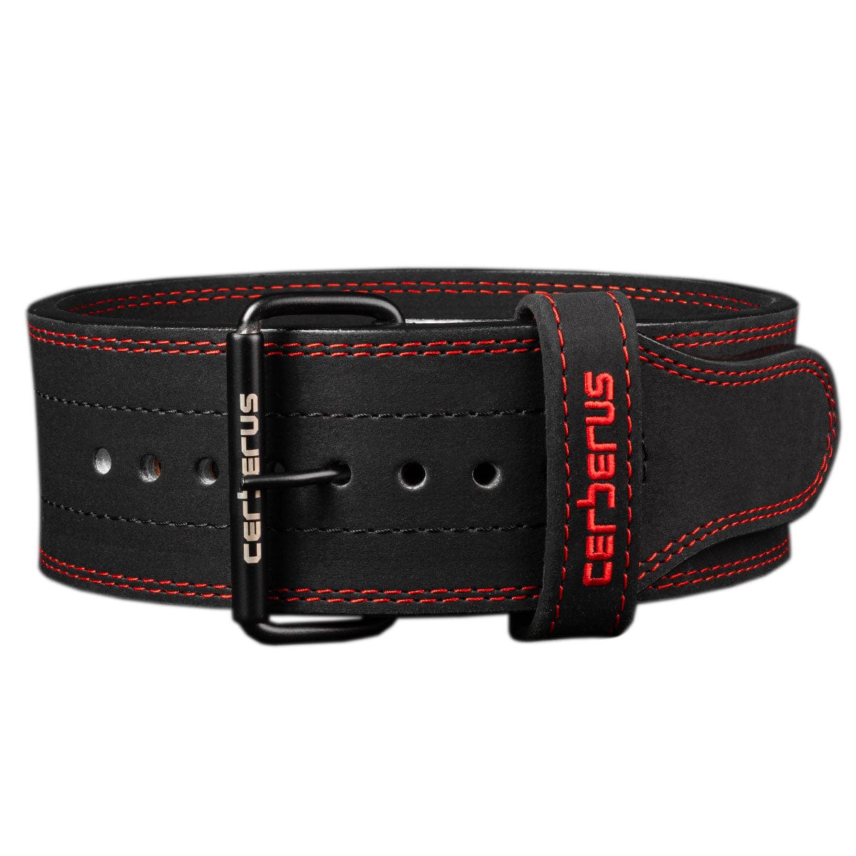 CERBERUS Strength 10mm Single Prong Leather Lifting Belt – The Professional’s Choice for £59.99