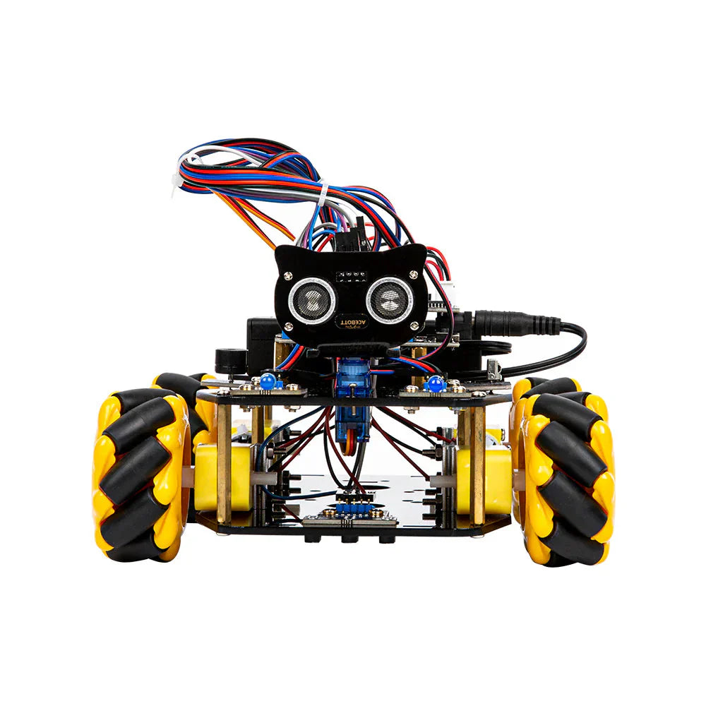 The Robot That Teaches Real Programming: ACEBOTT STEM Robot Car Starter Kit + FREE Online Course at £89.99