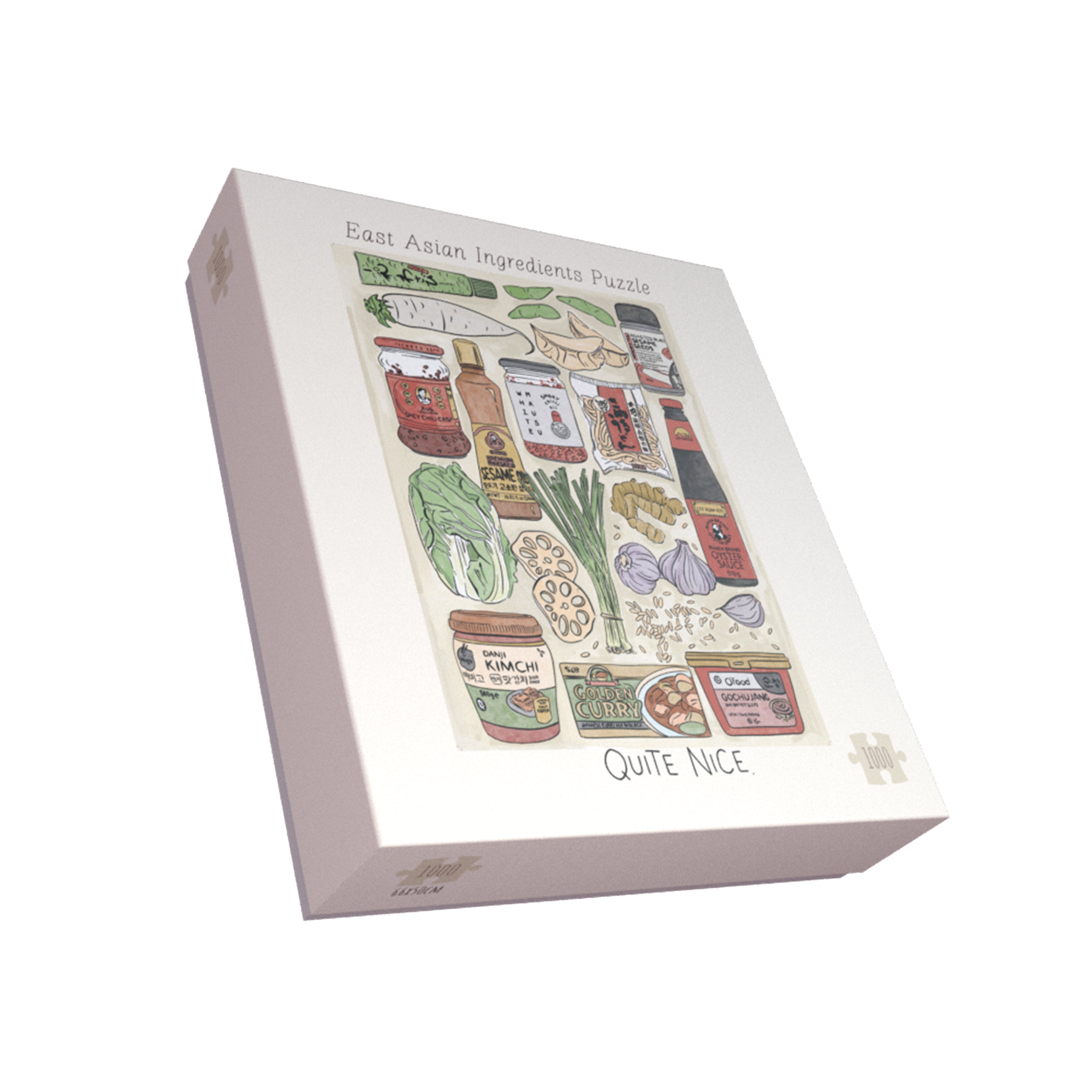 A Love Letter to East Asian Cuisine in 1,000 Pieces: The Quite Nice London East Asian Ingredient Puzzle at £27