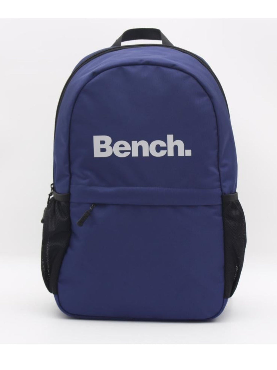 Bench Polaris Backpack — mid-size 16L rucksack in durable poly fabric, worn on the back showing adjustable straps and clean profile
