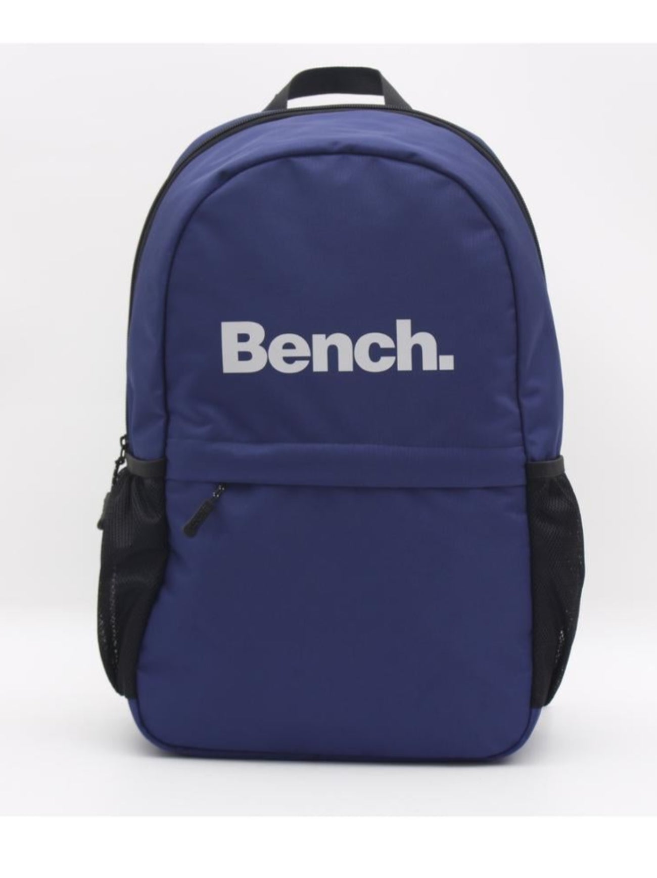 Bench Polaris Backpack — mid-size 16L rucksack in durable poly fabric, worn on the back showing adjustable straps and clean profile